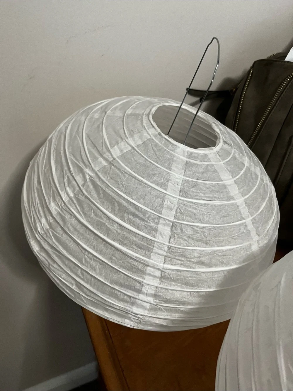2 Paper Lanterns for use with lights : Modern Home Accent